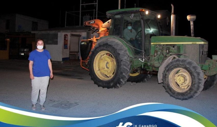 Acciones de sanitización en colonias ante pandemia