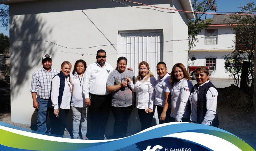 Entregan 3 cuartos dormitorio en Comales